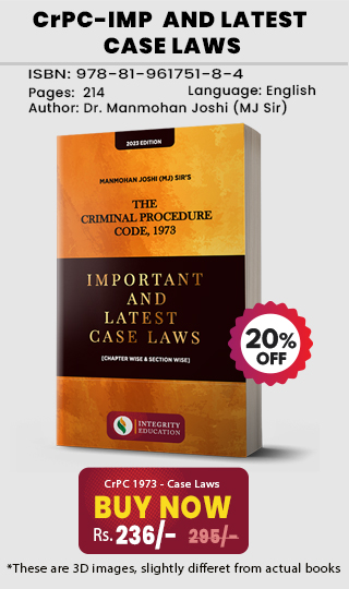 CrPC 1973 - Case Laws